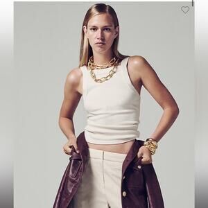 J.Crew Vintage rib wide-strap tank top